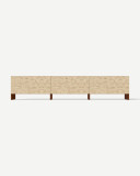 TV unit in Ceglany Soft Grain V30 with a flap front – made to measure