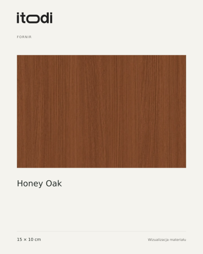 Próbka forniru – Honey Oak 15 × 10 cm