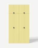 Wardrobe in Wanilia with shelves – made to measure