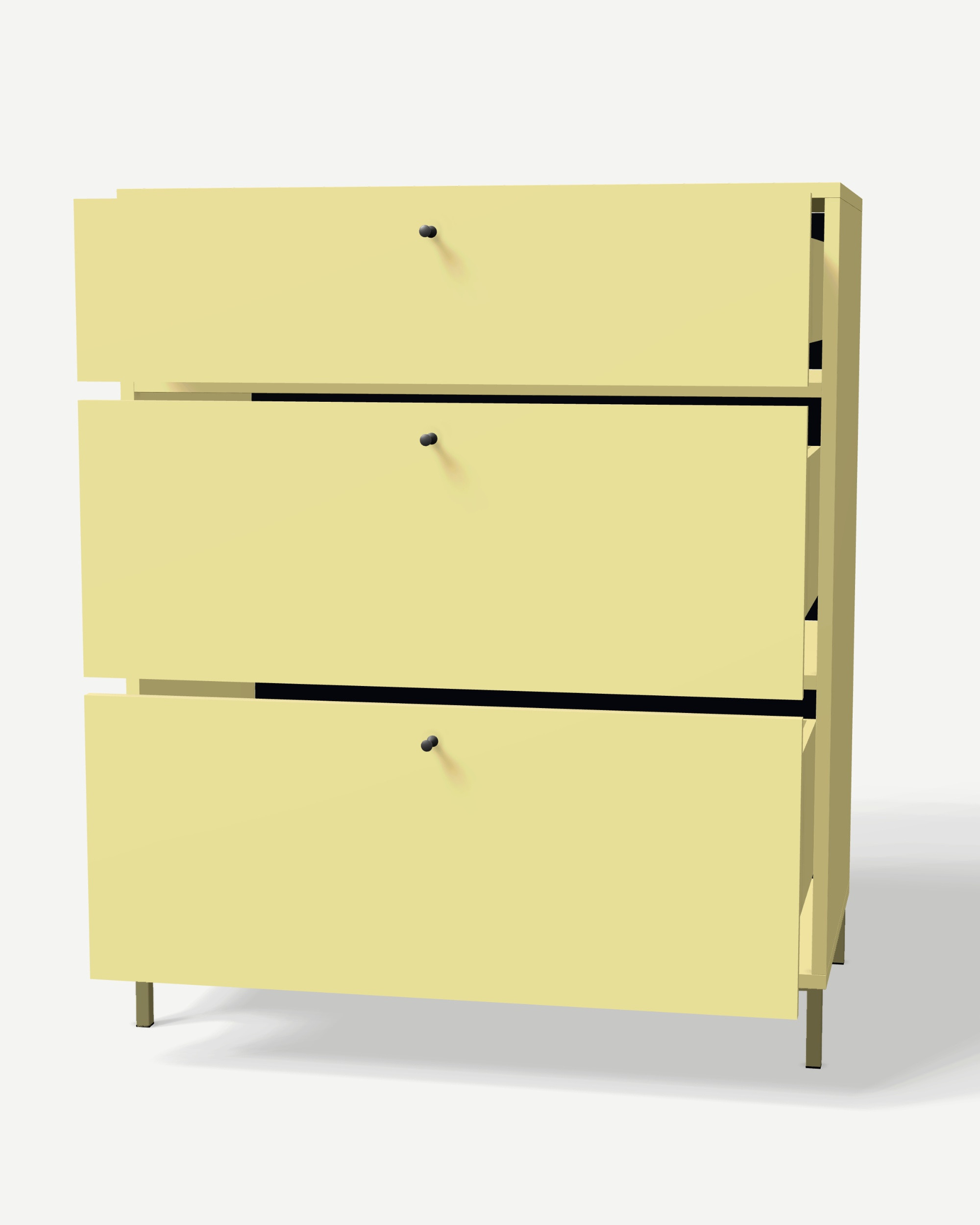 Sideboard in Wanilia with drawers – made to measure Sideboard in Wanilia with drawers – made to measure