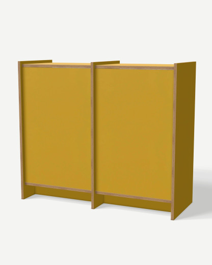Komoda w kolorze Ochre z drzwiczkami – mebel na wymiar