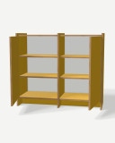 Sideboard in Ochre with doors – made to measure