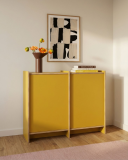 Sideboard in Ochre with doors – made to measure