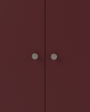 Wardrobe in Birch Plywood WOODECO decor with shelves – made to measure