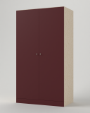 Szafa w dekorze Birch Plywood WOODECO z półkami – mebel na wymiar Szafa w dekorze Birch Plywood WOODECO z półkami – mebel na wymiar
