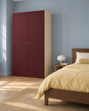 Szafa w dekorze Birch Plywood WOODECO z półkami – mebel na wymiar Szafa w dekorze Birch Plywood WOODECO z półkami – mebel na wymiar